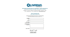 Desktop Screenshot of oliveras.com
